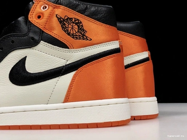 Jordan AV3725-010 Shattered 1 Retro Backboard Satin Air Womens 0706